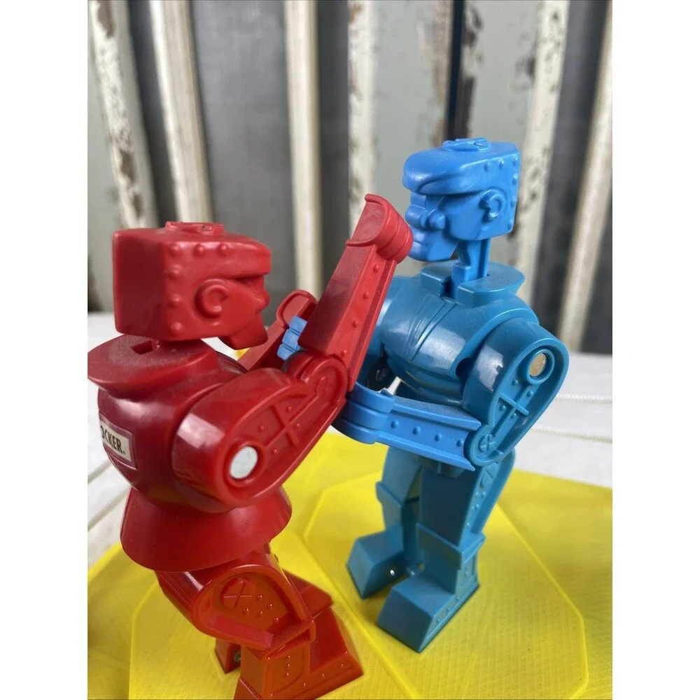 Mattel Rock’Em Sock’Em Robots Game 2018 Working No Box Boxing Toy EUC